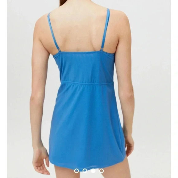 Urban Outfitters Women’s Blue Brenna Bustier Mini Dress XL NWT - Picture 4 of 11